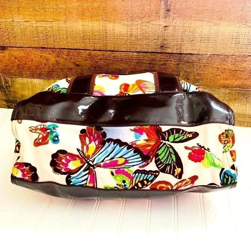 Tory Burch Butterfly Canvas Tote